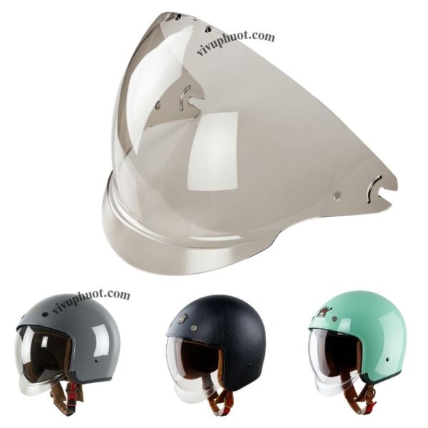 Kính Âm Rời Thay Thế Cho Mũ Bảo Hiểm Royal M139