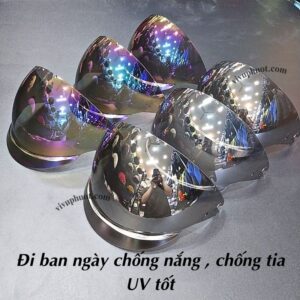 Kính Âm Rời Thay Thế Cho Mũ Bảo Hiểm Royal M139
