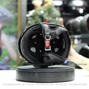 Mũ Bảo Hiểm 1/2 Andes 139 Trắng Bóng