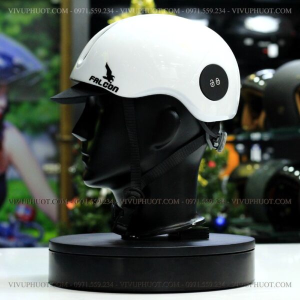 Nón Thể Thao POC Falcon F05 FREESHIP Trắng Bóng