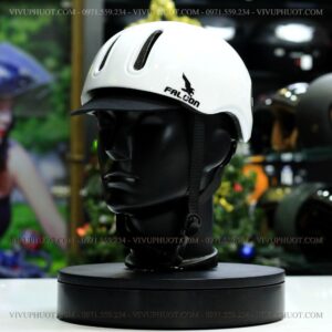 Nón Thể Thao POC Falcon F05 FREESHIP Trắng Bóng