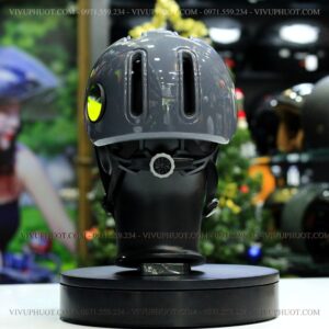 Nón Thể Thao POC Falcon F05 FREESHIP Xám Xi Măng