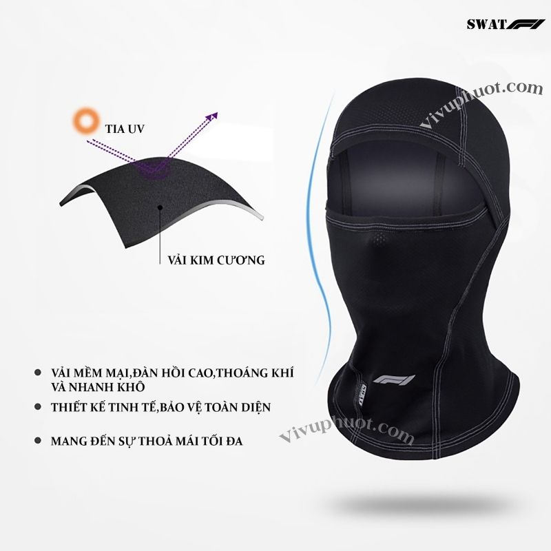 Khăn Ninja Trùm Đầu Swat F1