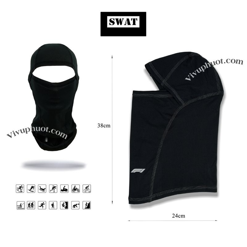 Khăn Ninja Trùm Đầu Swat F1