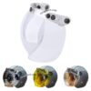 Kính Bubble Gắn Nón 3/4, Fullface