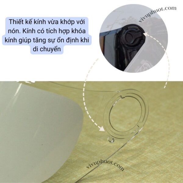 Kính Thay Thế Nón Bảo Hiểm EGO E7