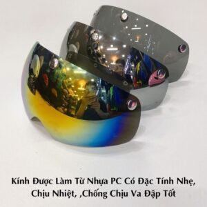 Kính Thay Thế Mũ Bảo Hiểm Poc 01