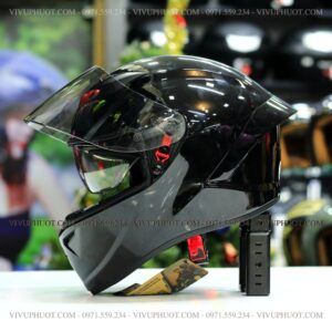 Mũ Fullface Royal M266 - Đen Bóng