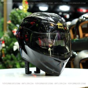 Mũ Fullface Royal M266 - Đen Bóng