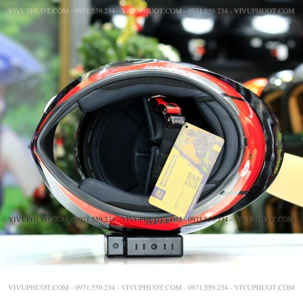 Mũ Fullface Royal M266 - V4 Đỏ Bóng