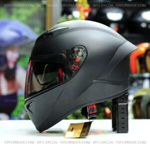 Mũ Fullface Royal M266 - Đen Nhám