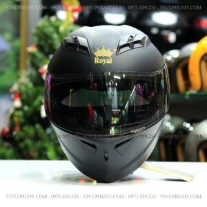 Mũ Fullface Royal M266 - Đen Nhám