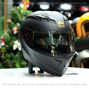 Mũ Fullface Royal M266 - Đen Nhám