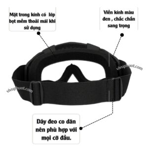 Kính Uv X600 Cho Mũ Bảo Hiểm 3/4 và Fullface