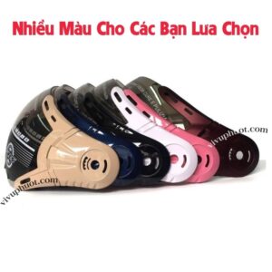 Kính GRS , Kính Rời Thay Thế Mũ Bảo Hiểm GRS A102k, a33k,a737k,a368k,a966k,a760k đủ màu+ kèm ốc mũ