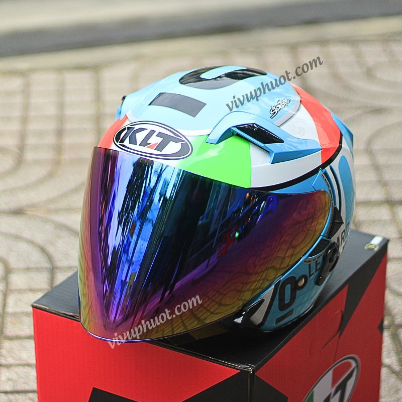 Mũ 3/4 KLT V5 Leopard