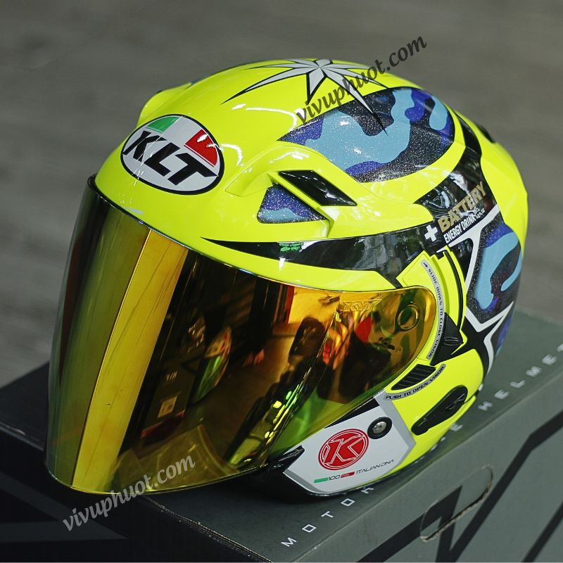 Mũ 3/4 KLT V7 Lannone