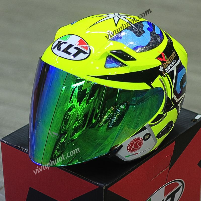 Mũ 3/4 KLT V7 Lannone
