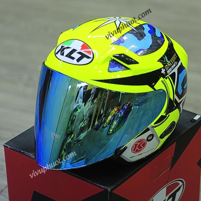 Mũ 3/4 KLT V7 Lannone