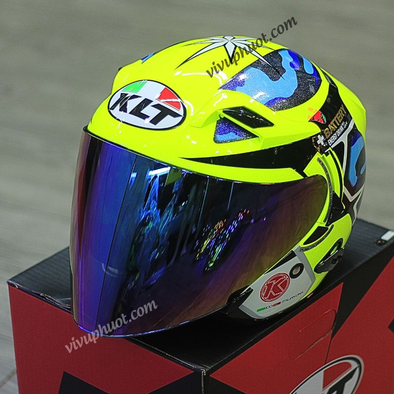 Mũ 3/4 KLT V7 Lannone