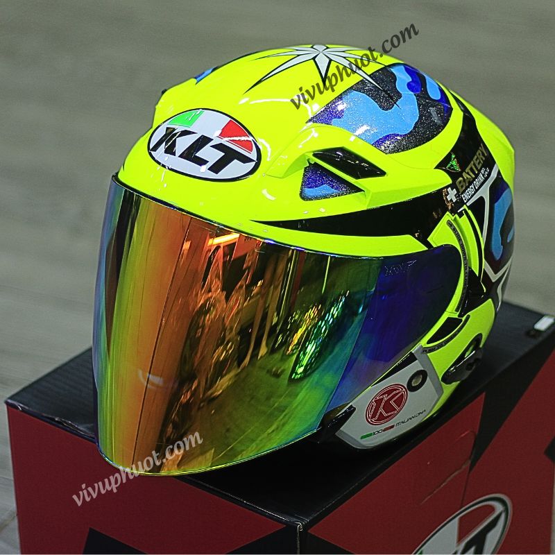 Mũ 3/4 KLT V7 Lannone