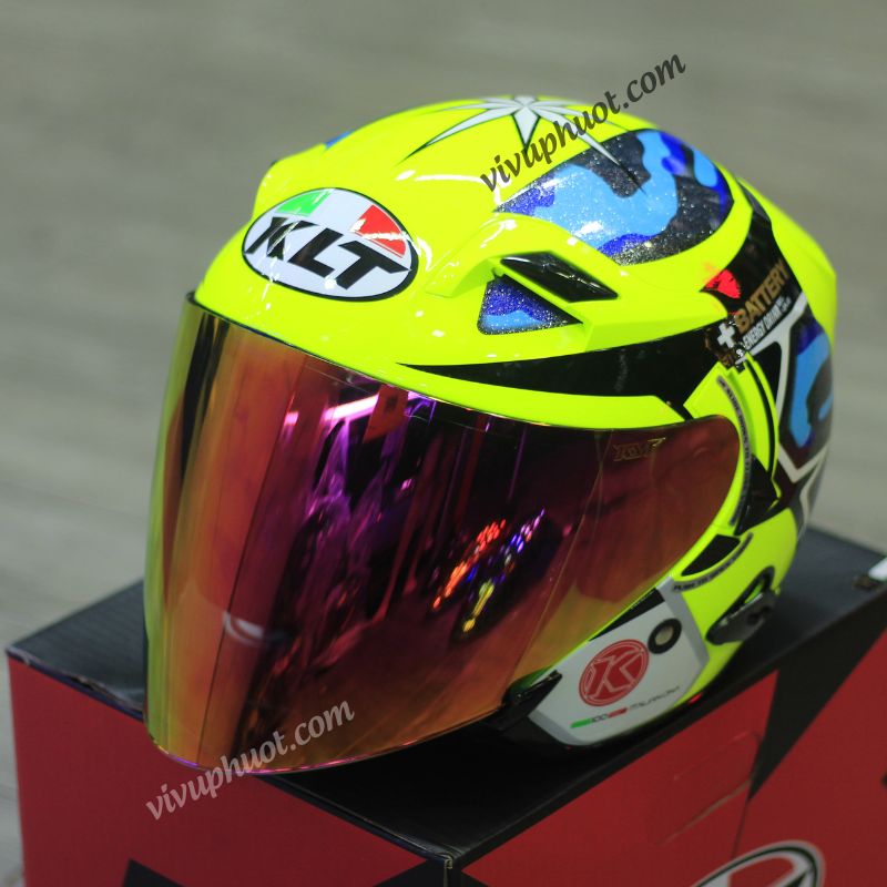 Mũ 3/4 KLT V7 Lannone