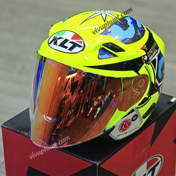 Mũ 3/4 KLT V7 Lannone
