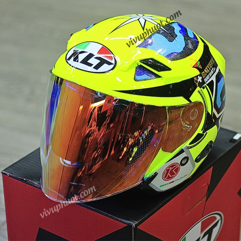 Mũ 3/4 KLT V7 Lannone