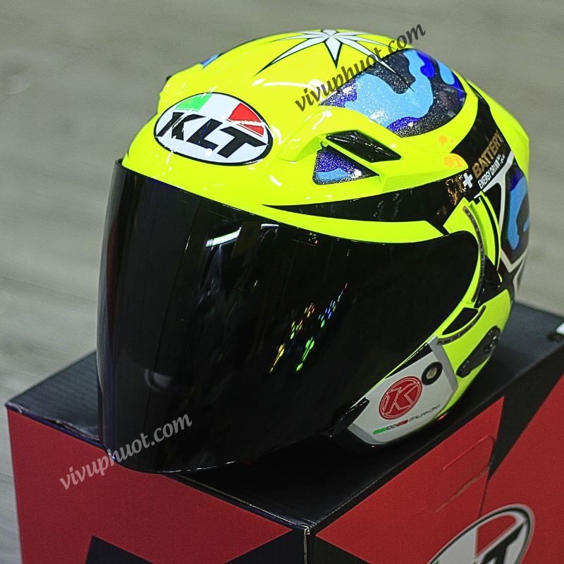 Mũ 3/4 KLT V7 Lannone