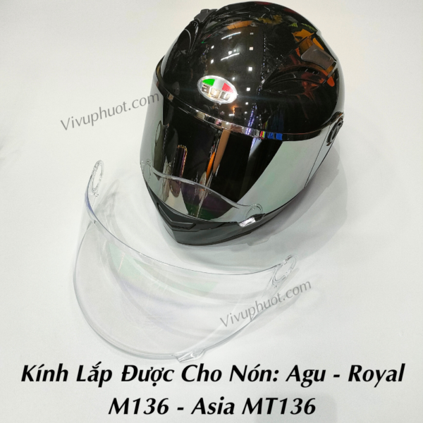 Kính Thay Thế Nón Bảo Hiểm AGU