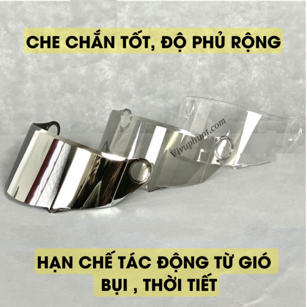 Kính Thay Thế Nón Bảo Hiểm AGU