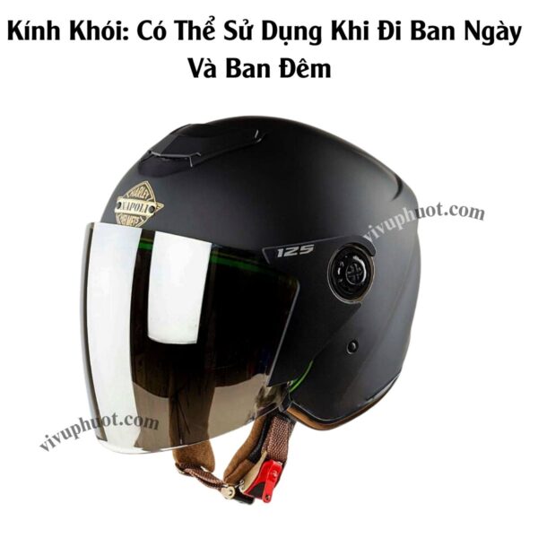 Kính Gắn Mũ Bảo Hiểm Napoli N125