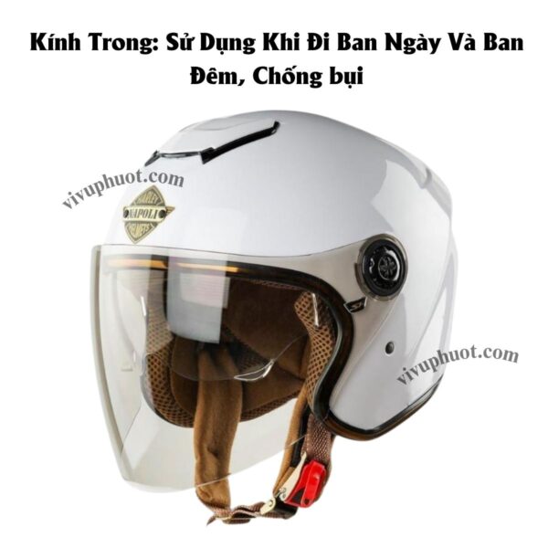 Kính Gắn Mũ Bảo Hiểm Napoli N125