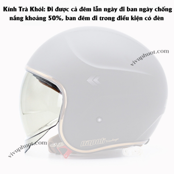 Kính Thay Thế Mũ Bảo Hiểm Napoli N189