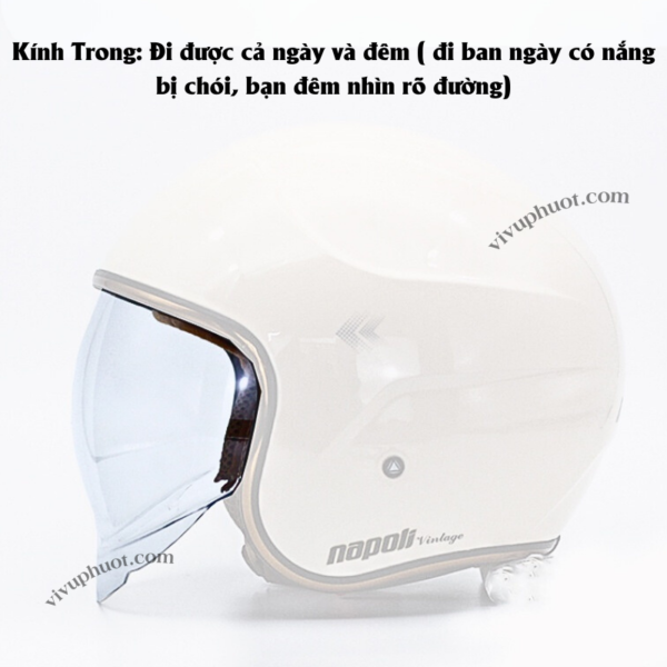 Kính Thay Thế Mũ Bảo Hiểm Napoli N189
