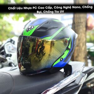 Kính Thay thế Mũ Bảo Hiểm ROC 02, ROC 09, Yohe 878, Yohe 878Plus