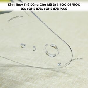 Kính Thay thế Mũ Bảo Hiểm ROC 02, ROC 09, Yohe 878, Yohe 878Plus