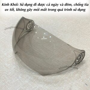 Kính Thay Thế Mũ Bảo Hiểm 3/4 Royal M20K-M156K-Asia1/2 MT106K-MT109K-MT118K-MT155K
