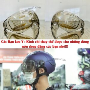 Kính Thay Thế Mũ Bảo Hiểm 3/4 Royal M20K-M156K-Asia1/2 MT106K-MT109K-MT118K-MT155K