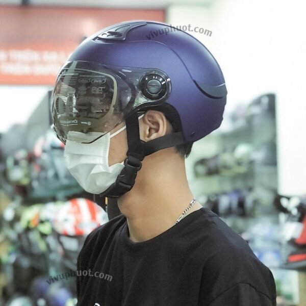Kính Thay Thế Mũ Bảo Hiểm 3/4 Royal M20K-M156K-Asia1/2 MT106K-MT109K-MT118K-MT155K