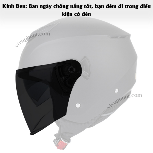 Kính Yohe 852 Chính Hãng-Lắp Vừa Nón Royal M789, Roc 07