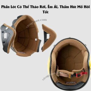 Bộ Lót Thay Thế Mũ Bảo Hiểm Bulldog 4U