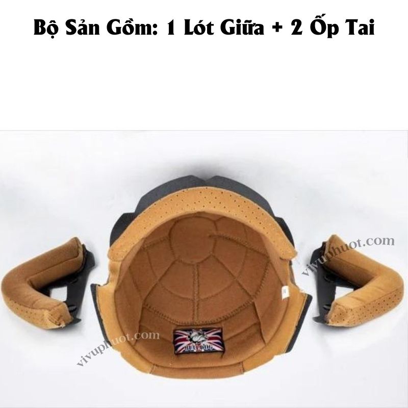 Bộ Lót Thay Thế Mũ Bảo Hiểm Bulldog 4U
