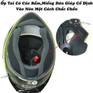 Bộ Lót Thay Thế Mũ Bảo Hiểm Yohe 978/ 978 Plus