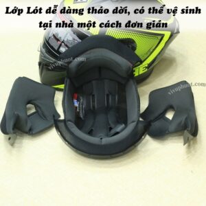 Bộ Lót Thay Thế Mũ Bảo Hiểm Yohe 978/ 978 Plus