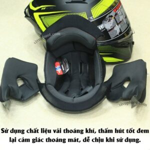 Bộ Lót Thay Thế Mũ Bảo Hiểm Yohe 978/ 978 Plus