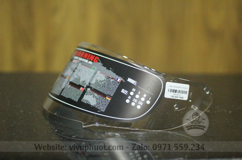 Kính Thay Thế Mũ Bảo Hiểm Yohe 967