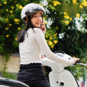 Kính Bubble VVP Ngắn Gắn Cho Nón 3/4 Và nón 1/2