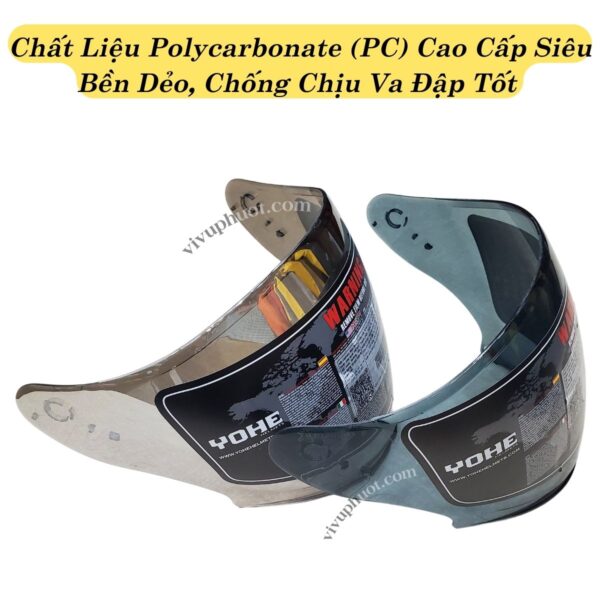 Kính Thay Thế Mũ Bảo Hiểm Yohe 878