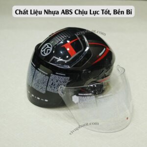 Kính Thay Thế Mũ Bảo Hiểm KYT 1/2 Tiger